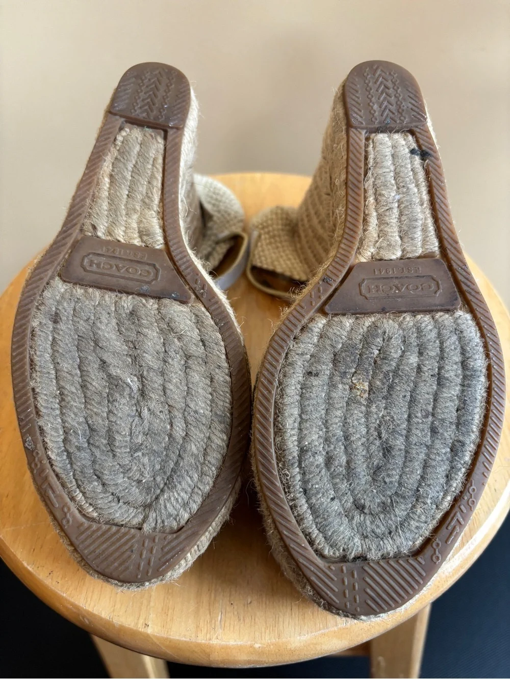 Coach vintage wedges